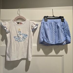 Banana Split Cinderella Short Set 5T